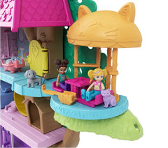 Polly Pocket Pollyville Pet Adventure Treehouse Playset