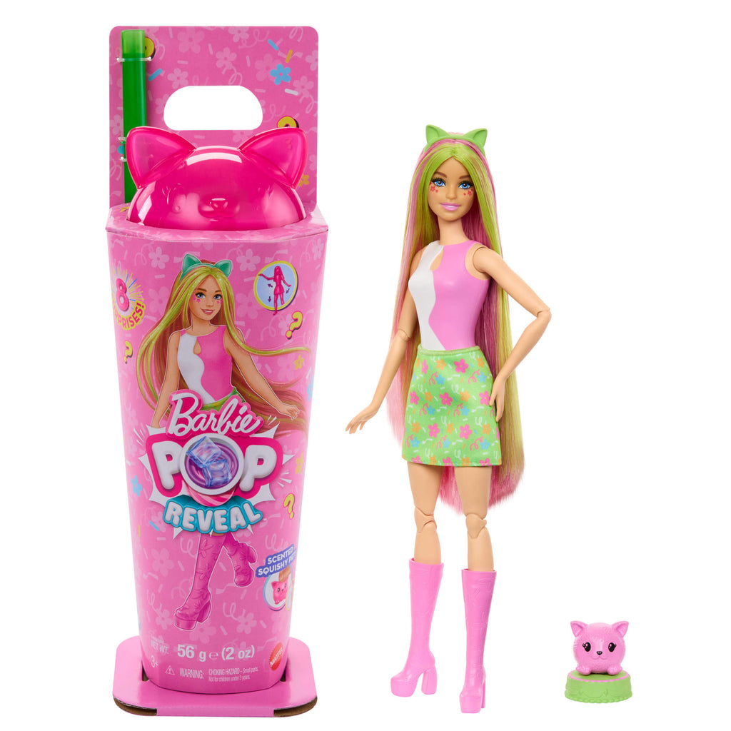 Barbie Pop Reveal Shakes Series - Cute Kitten