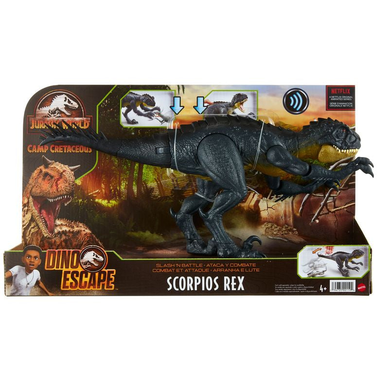 Jurassic World Dino Escape Slash 'N Battle Scorpios Rex