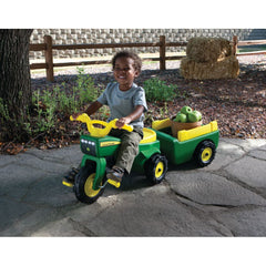 John Deere Ride On Trike And Wagon