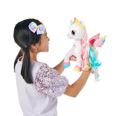 Kindi Kids Secret Saddle Unicorn Rainbow Star