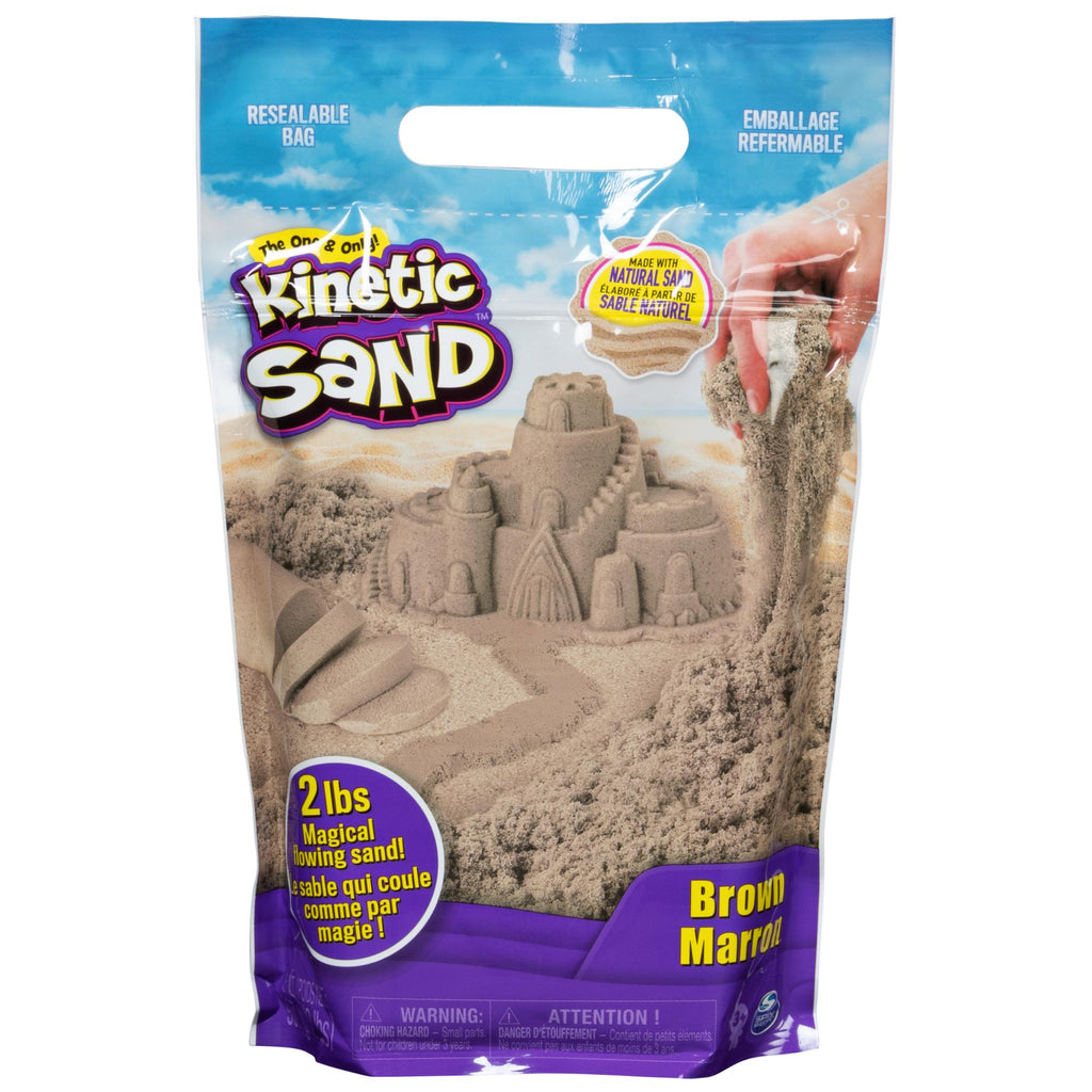 Kinetic Sand The Original Moldable Sand - Brown