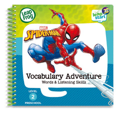 LeapFrog LeapStart 3D Marvel Spider-Man Vocabulary Adventure Activity Book