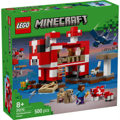 LEGO 21270 Minecraft The Mooshroom House