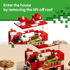 LEGO 21270 Minecraft The Mooshroom House