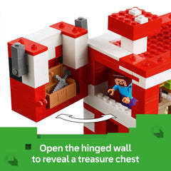 LEGO 21270 Minecraft The Mooshroom House