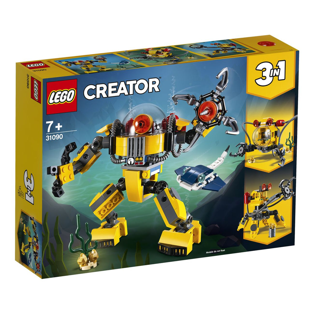 LEGO 31090 Creator Underwater Robot