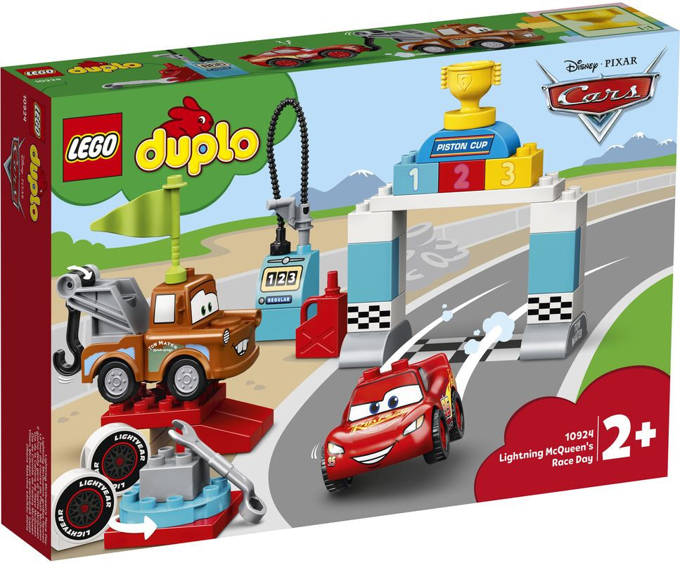 LEGO 10924 DUPLO DISNEY CARS LIGHTNING MCQUEEN'S RACE DAY
