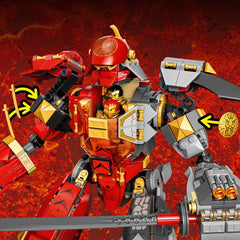 LEGO 71720 Ninjago Fire Stone Mech