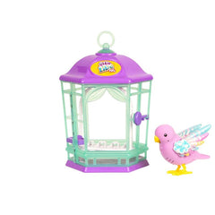 Little Live Pets Light Up Songbirds Bird Cage Rainbow Glow