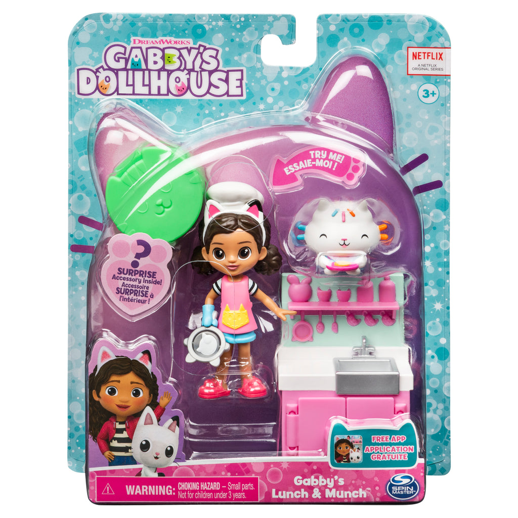 Gabby’s Dollhouse Lunch And Munch Kitchen Set