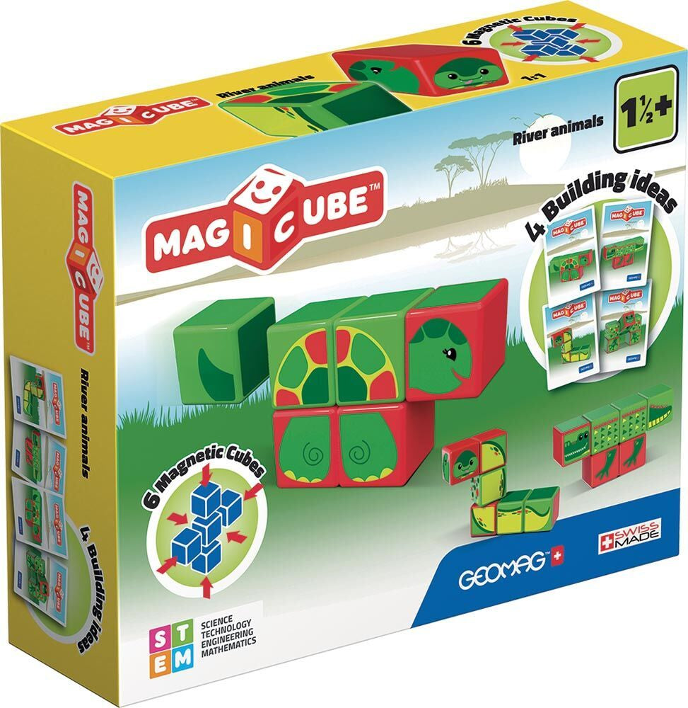 Geomag Magicube River Animals