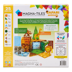 Magna-Tiles Safari Animals 25 Piece Set