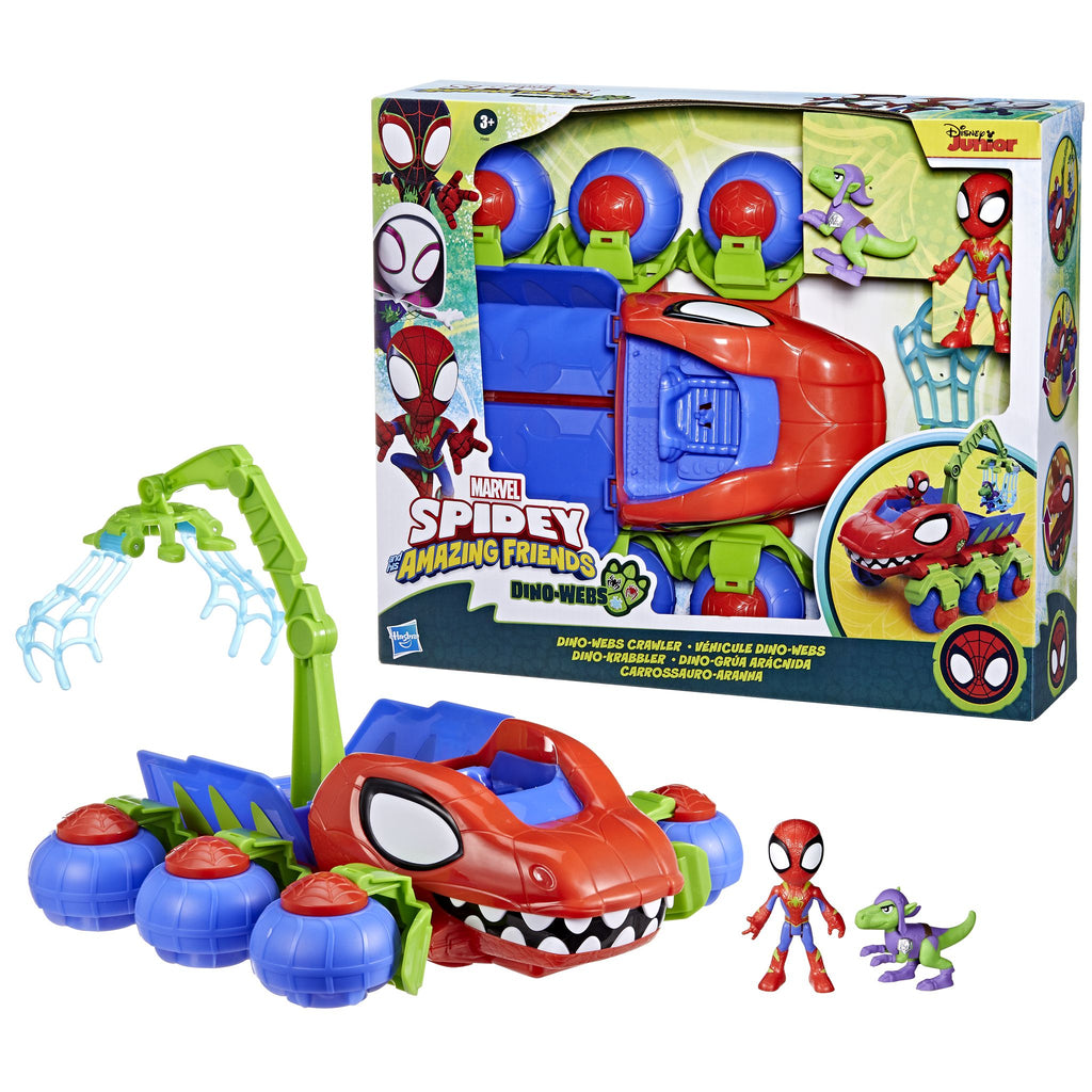 Marvel Spidey And His Amazing Friends Dino-Webs Crawler