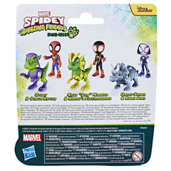 Marvel Spidey And His Amazing Friends Dino-Webs Ghost-Spider & Rhino Dino