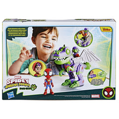 Marvel Spidey And His Amazing Friends Dino-Webs Goblinsaurus Mech Pack