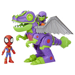 Marvel Spidey And His Amazing Friends Dino-Webs Goblinsaurus Mech Pack