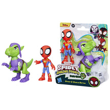 Marvel Spidey And His Amazing Friends Dino-Webs Spidey And Goblin Raptor