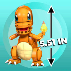 MEGA Construx Pokemon Build & Show Charmander