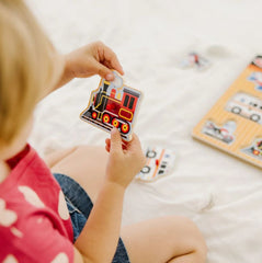 Melissa & Doug - See & Hear Sound Puzzle - Vehicles