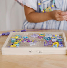 Melissa & Doug - Wooden Bead Set Butterfly Friends - Toyworld Aus