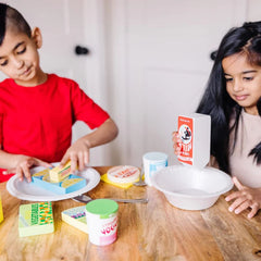 Melissa & Doug - Wooden Fridge Food Set