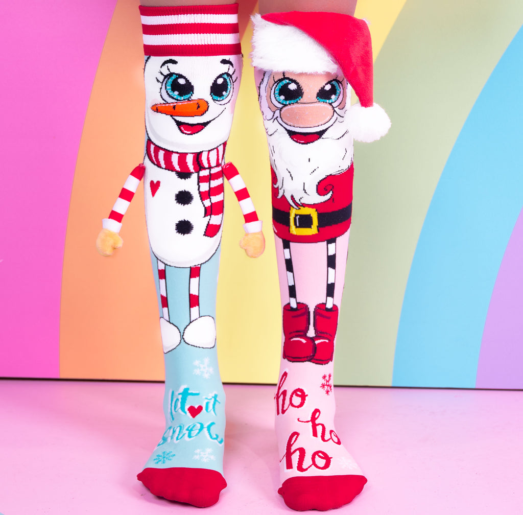 MADMIA Santa & Snowman Toddler Socks