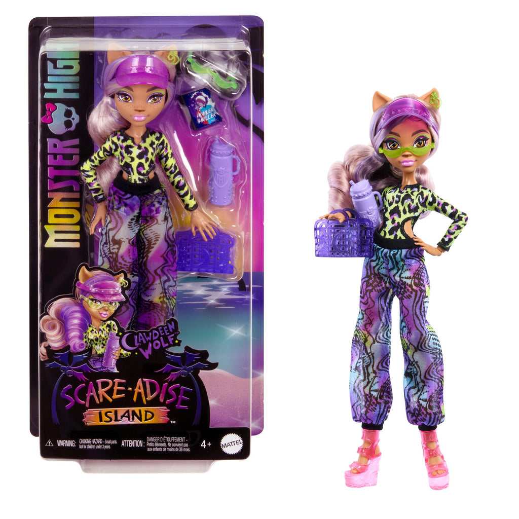 Monster High Scare-Adise Island - Clawdeen