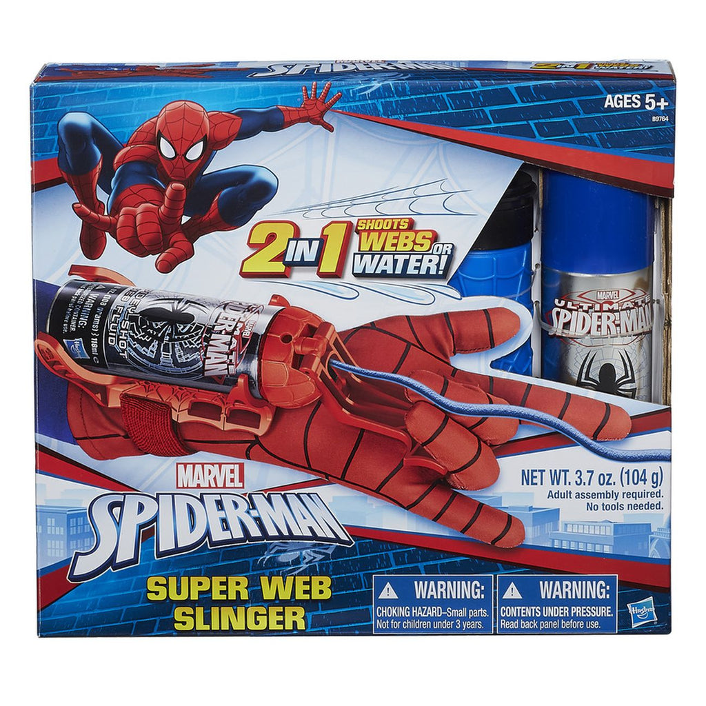 Marvel Spider-Man 2-In-1 Super Web Slinger