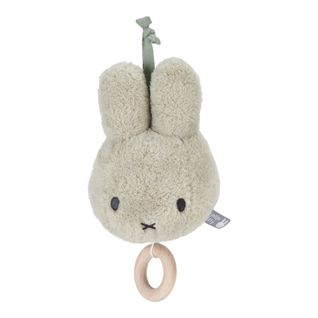 Miffy Fluffy Musical Pulldown - Green