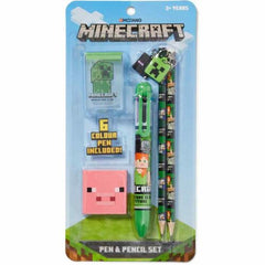 Minecraft Pen And Pencil Set