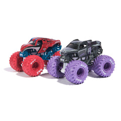 Monster Jam Mini Marvel 2 Pack - Spider-Man vs Black Panther