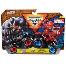 Monster Jam Mini Marvel 2 Pack - Venom vs Spider-Man