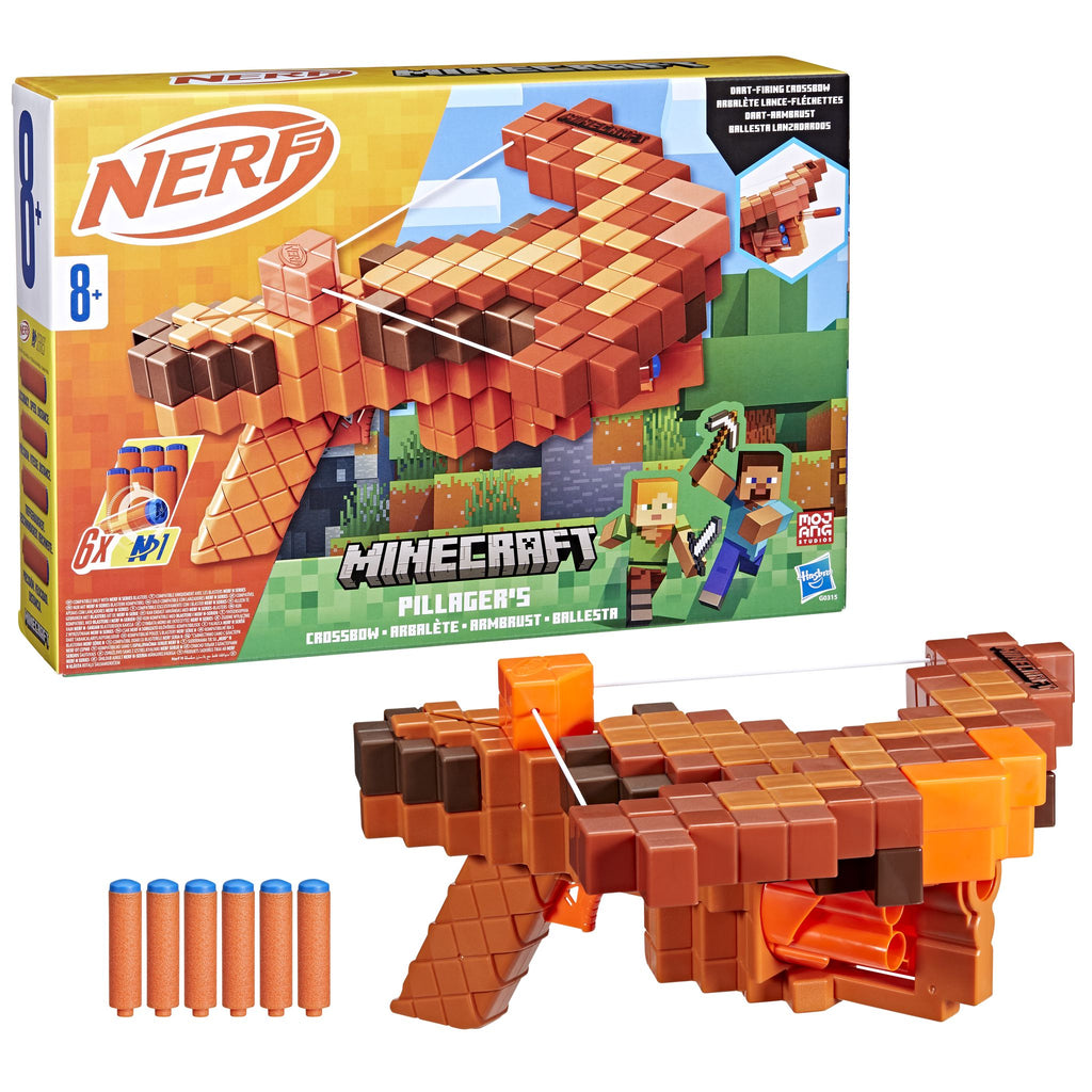 NERF Minecraft Pillagers Crossbow