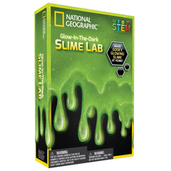 National Geographic Glow-In-The-Dark Slime Lab Green