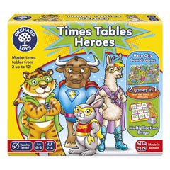 Orchard Toys Times Tables Heroes Game