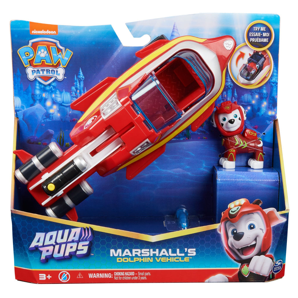 PAW Patrol Aqua Themed Vehicle - Marshall