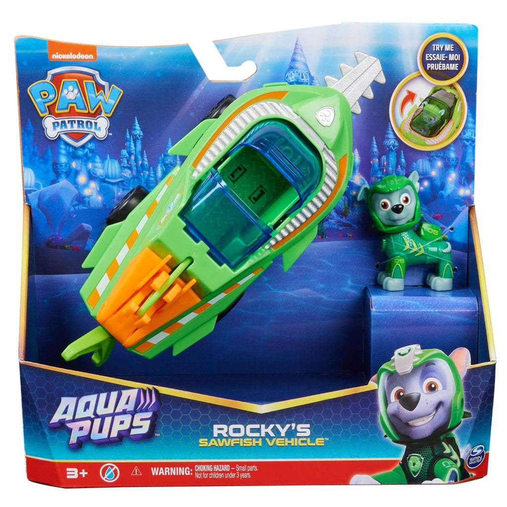 PAW Patrol Aqua Themed Vehicle - Rocky