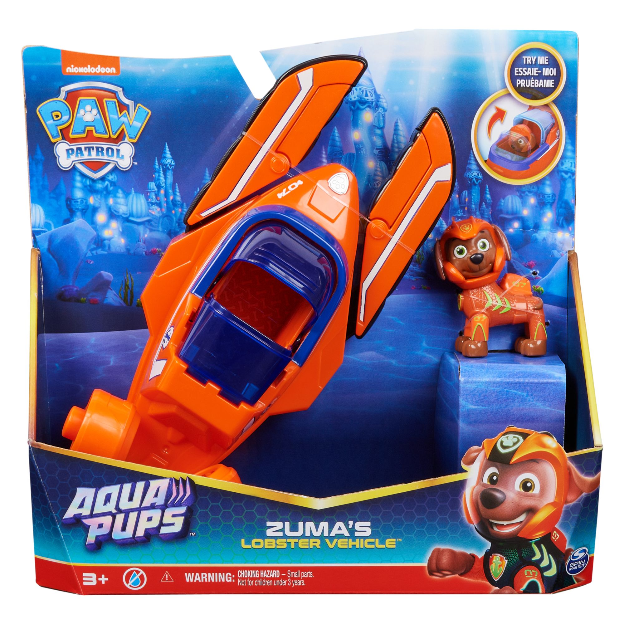 PAW Patrol Aqua Themed Vehicle Zuma