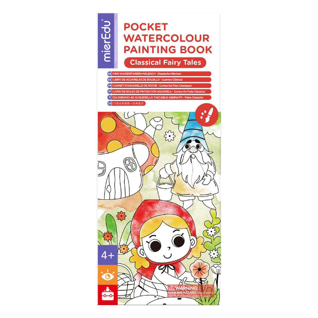 Pocket Watercolour Painting Book Assorted Styles