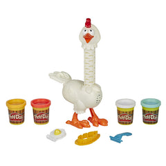 Play-Doh Animal Crew Cluck-A-Dee Feather Fun Chicken