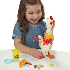 Play-Doh Animal Crew Cluck-A-Dee Feather Fun Chicken