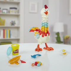 Play-Doh Animal Crew Cluck-A-Dee Feather Fun Chicken