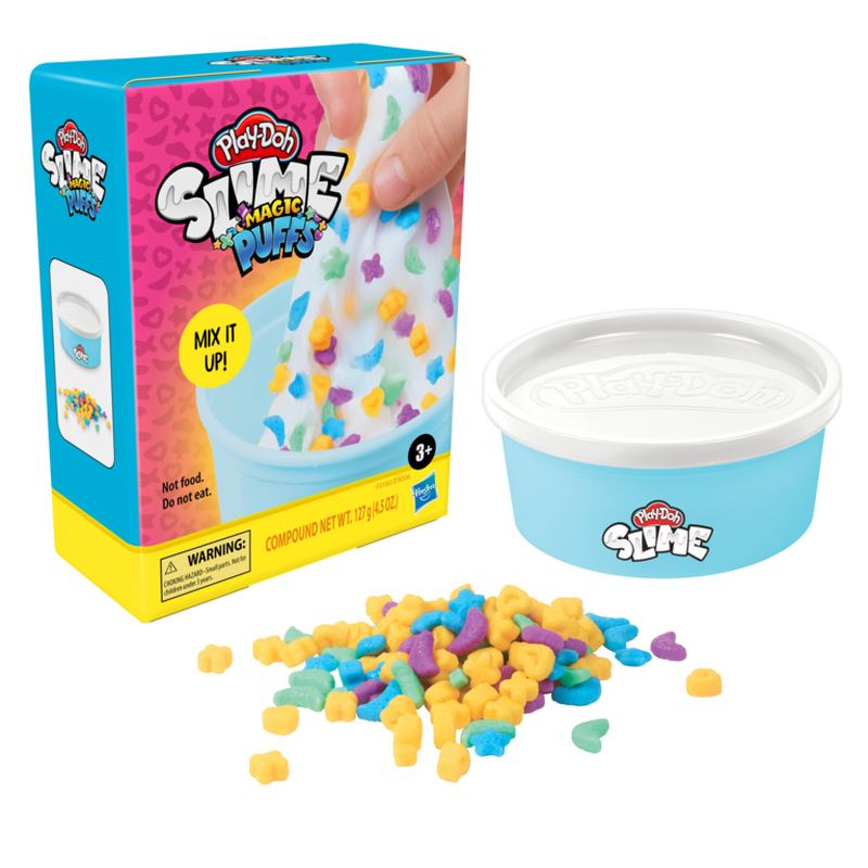 Play-Doh Cereal Themed Slime Magic Puffs