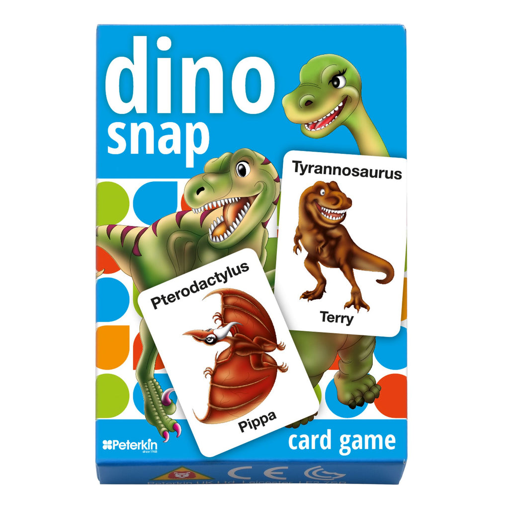 Play And Learn Dino Snap Card Game