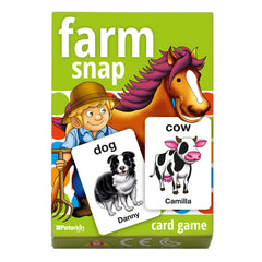 Play And Learn Farm Snap Card Game