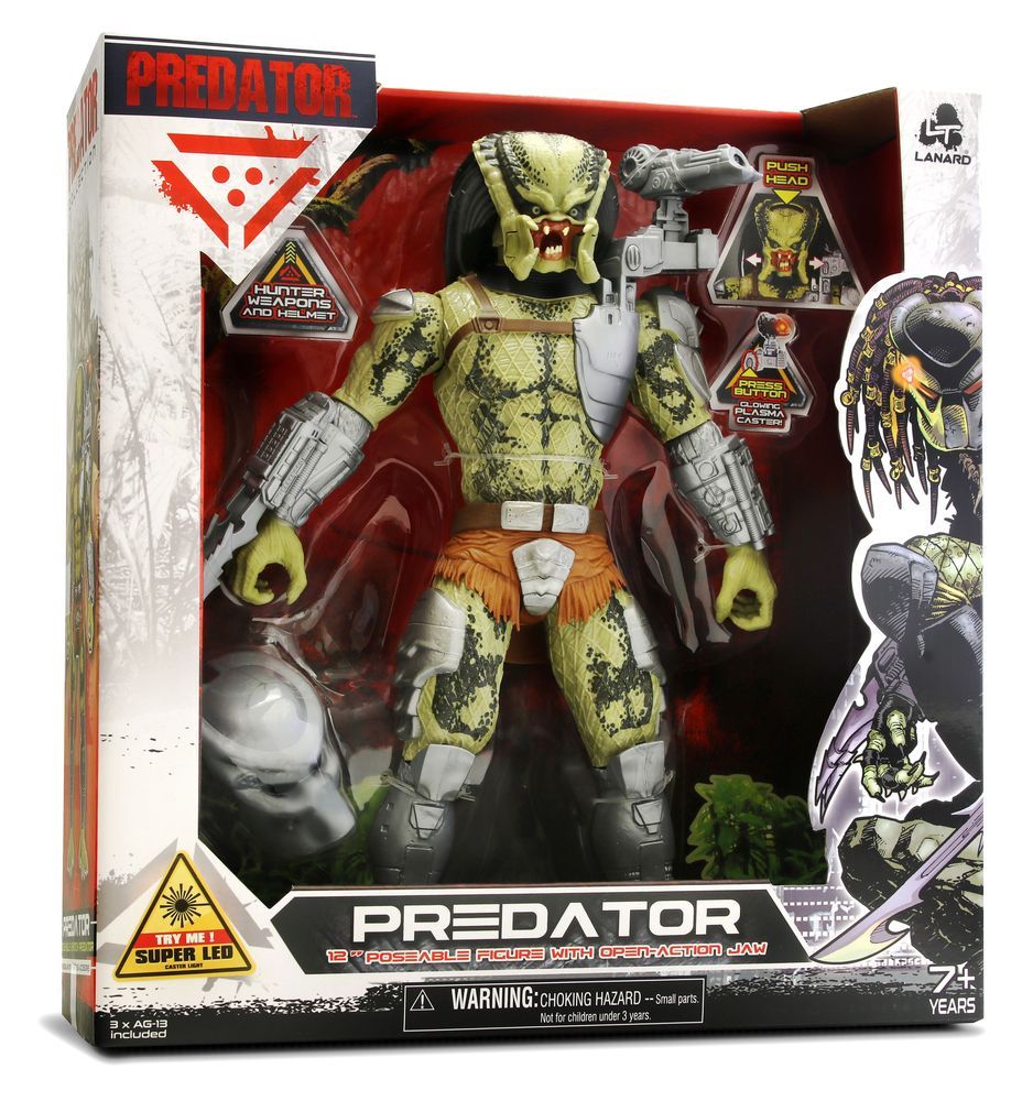 Predator Collection Predator 12 Inch(30cm) Poseable Figure With Open-Action Jaw