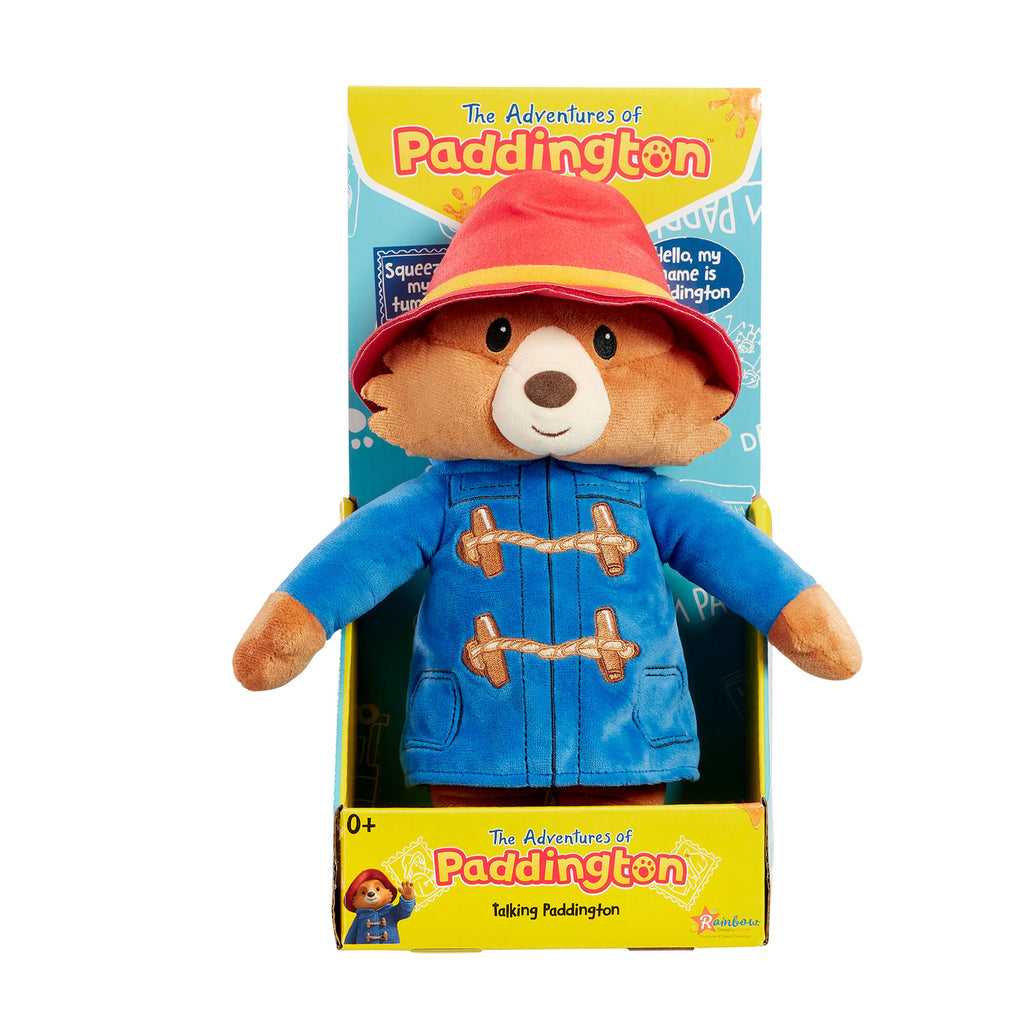 Paddington Bear TV Talking Soft Toy