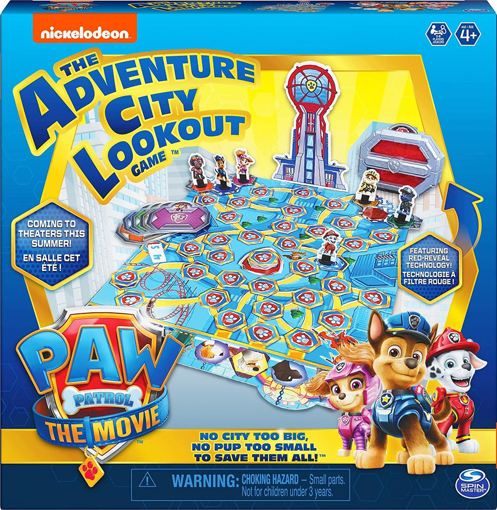 PAW Patrol The Adventure City Lookout Game