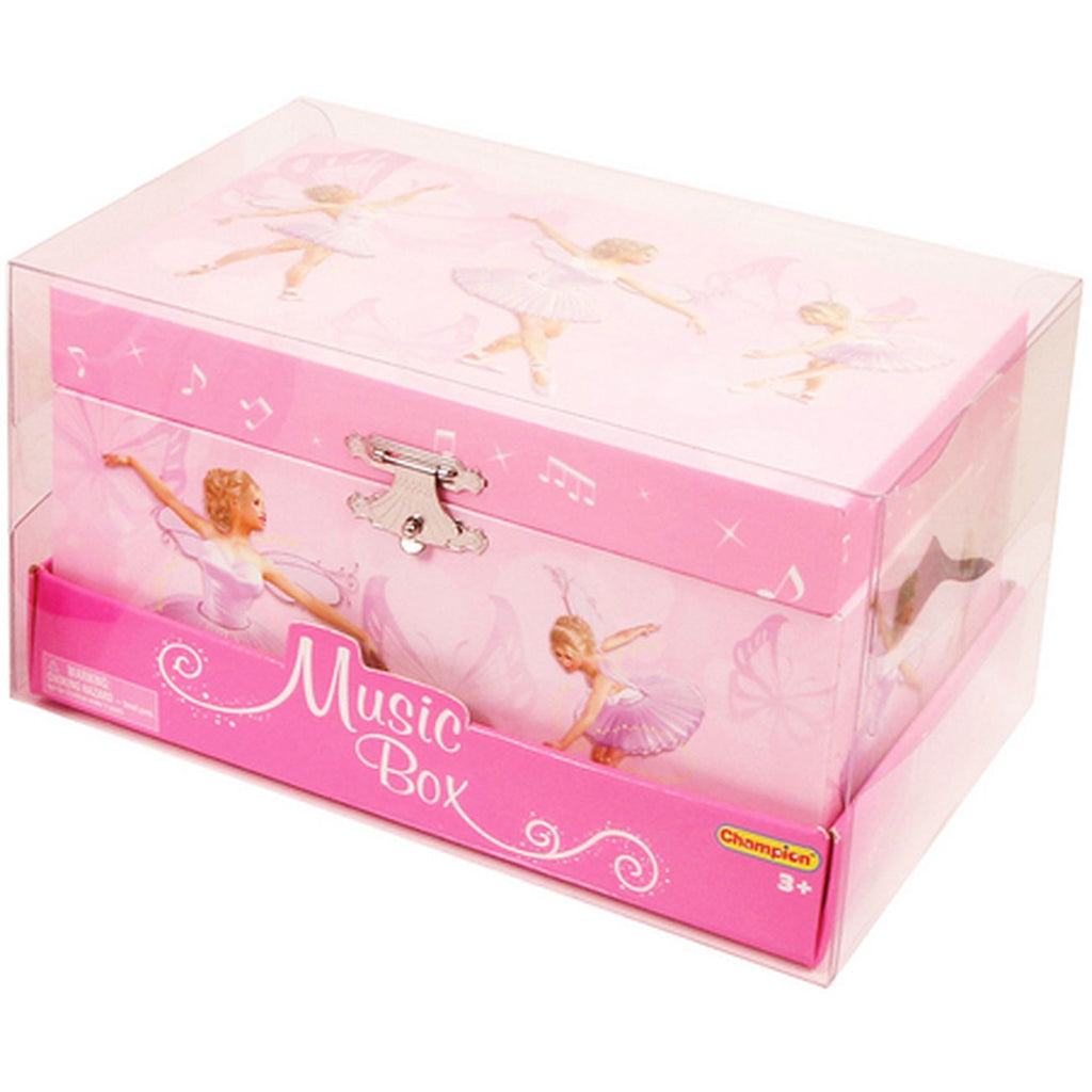 Pink Ballerina Music Box